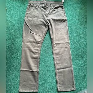 Old Navy Straight 5 pocket pants dark gray 34x32 EUC